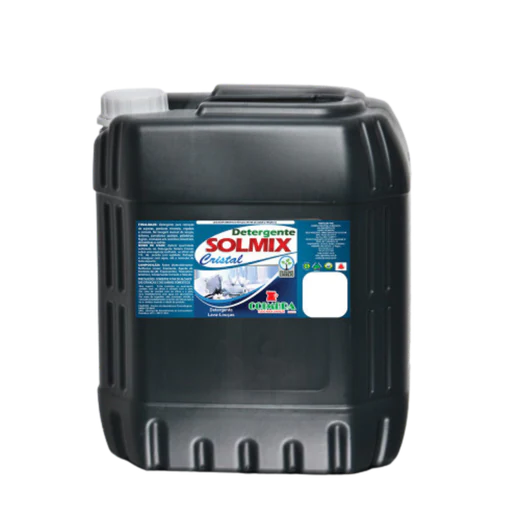 Embalagem de 20 litros do detergente Solmix Cristal